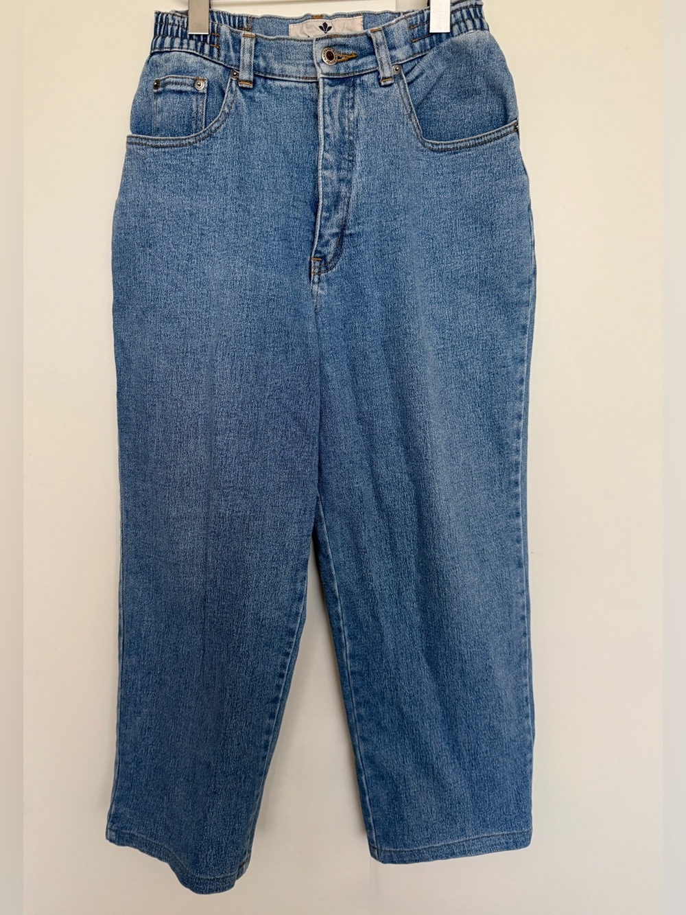Vintage 80s 90s “Lantana” Relaxed Boyfriend Jeans Elastic Waist 28”
